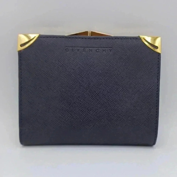 Givenchy  Kisslock/bi-fold Short Wallet - Picture 1 of 12